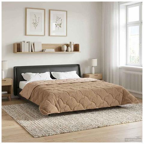 Duvet Estivo Talpa 200 x 220 cm Microfibra e Fleece Teddy - Foto 2