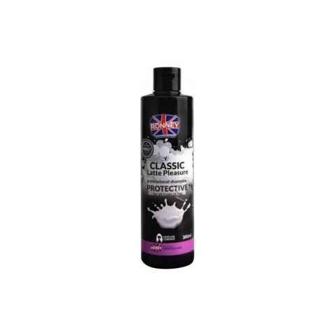 Shampoo Protettivo Per Tutti I Tipi Di Capelli,, Classic Latte Pleasure Professional, 300 Ml - Foto 1