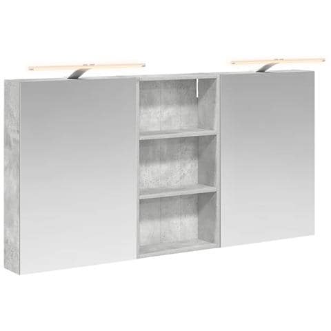 Set di Armadi da Bagno con lo scaffale 3 pcs 140 x 14,5 x 70 cm - Foto 1