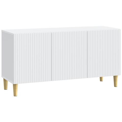 Mobile TV Bianco 99 x 34,5 x 50 cm Legno ingegnerizzato - Foto 1