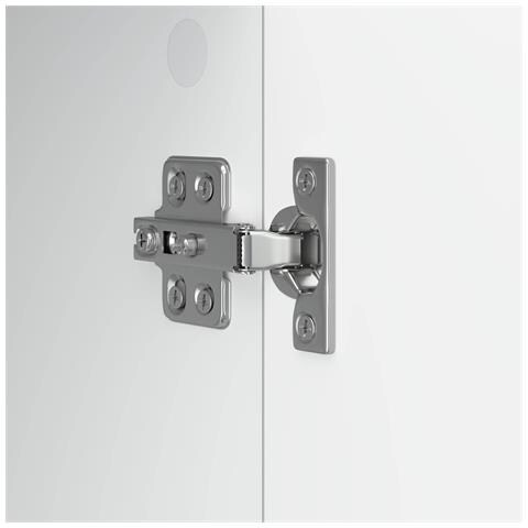 Mobile TV Bianco 99 x 34,5 x 50 cm Legno ingegnerizzato - Foto 9
