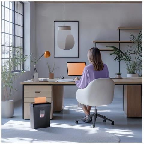 Prime M80 distruggi documenti Taglio a frammenti 68 dB 22 cm Nero - Foto 6
