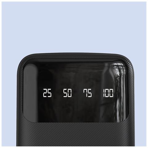 Blocco Alimentatore Universale 10000 Mah Con Cavo Usb, Usb Di Tipo C, Lightning, Bianco (k6pro-bianco) - Foto 2