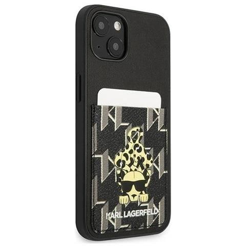 Custodia Karl Lagerfeld Karlimals Cardslot Per Iphone 13 - Nera - Foto 1