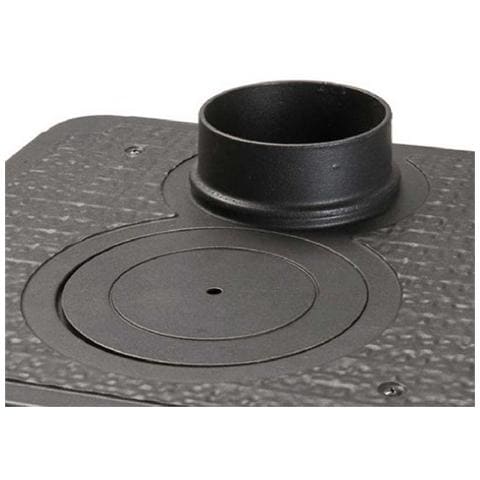 Stufa a Legna Gemma Elegance Potenza Termica Nominale 6 KW Colore Bordeaux  - Foto 2