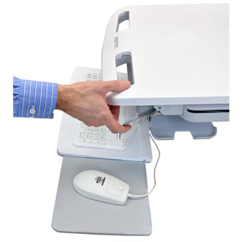 StyleView EMR Cart with LCD Pivot, LiFe Powered - Carrello per  - Foto 2