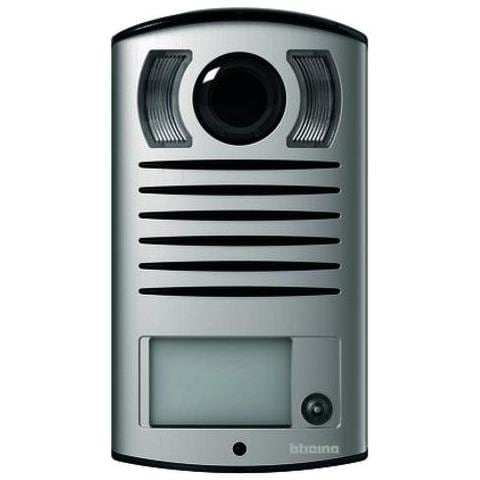 343031 - Pulsantiera Da Parete Con Frontale In Zama E Telecamera A Colori Grandangolare Video Col 2f Linea 2000 Monof - Foto 1