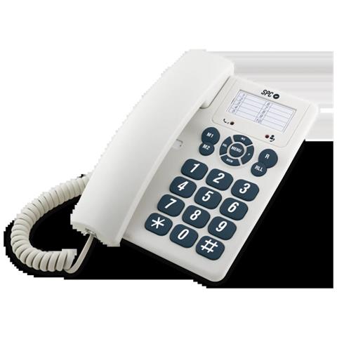 Telefono Fisso Originale Tasti Extra Large - Diversi Livelli Di Suoneria - 3 Memorie Dirette - Da Tavolo E Da Parete - Foto 4