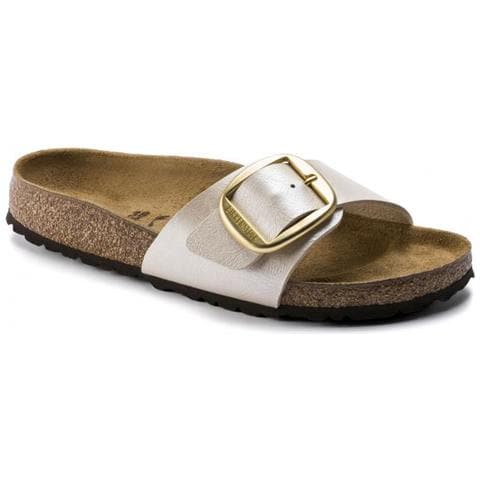 Madrid Big Buckle Pearl White Sandalo Donna Eur 38 - Foto 1