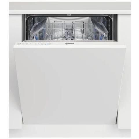 INDESIT Lavastoviglie DIE 2B19 A S da Incasso a Scomparsa Totale Classe F Capacità 14 Coperti