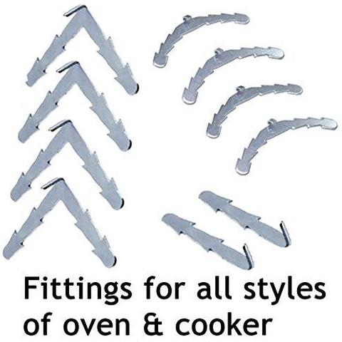 Universale 3 E 4 Lati In Gomma Forno Cappa Guarnizione Della Porta (con Le Clip Filo Dangolo) - Foto 1