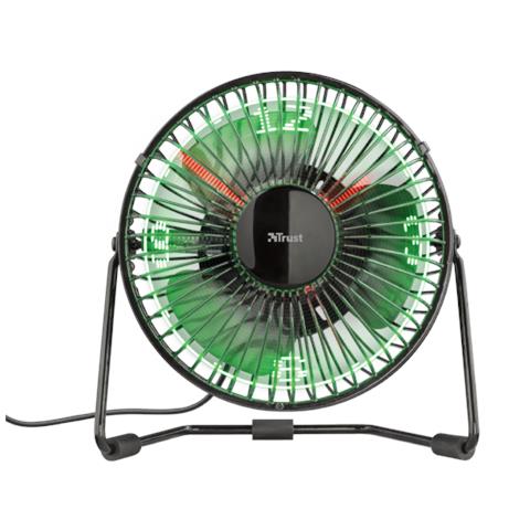 Victu Ventilatore domestico con pale Nero - Foto 2