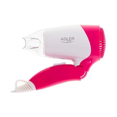 Asciugacapelli Ad 2259 1200 W, Numero Di Impostazioni Di Temperatura 2, Bianco / rosa - Foto 6