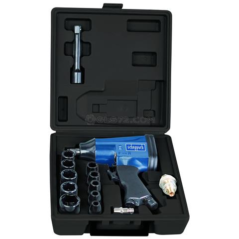 Avvitatore Impulsi 1/2 10 Bussole Aria Compressa Pistola Pneumatica Scheppach - Foto 1