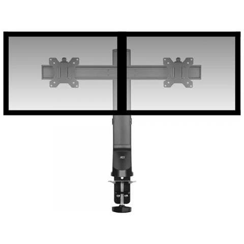 Ac8322 Supporto Da Tavolo Per Tv A Schermo Piatto 81,3 Cm (32"") Morsa /bullone Di Ancoraggio Nero - Foto 2
