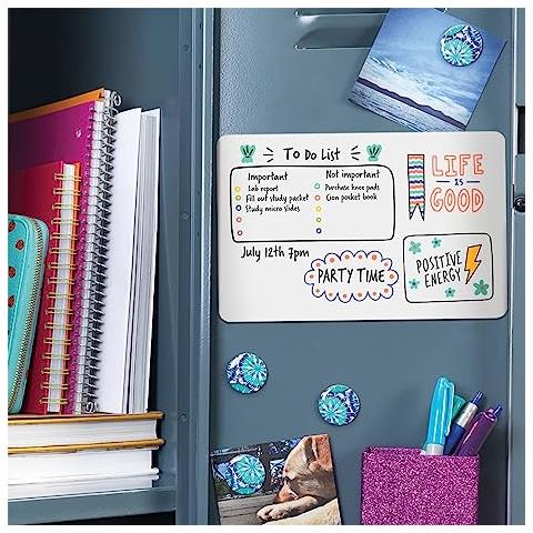 Lavagna Magnetica Per Frigorifero Bianco A3 - Foto 5