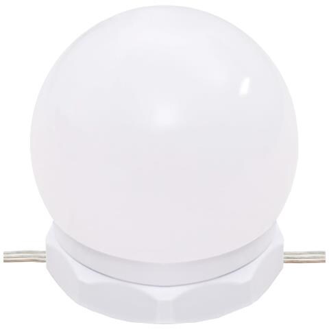 Toeletta Con Luci Led Bianco 96x40x142 Cm - Foto 10