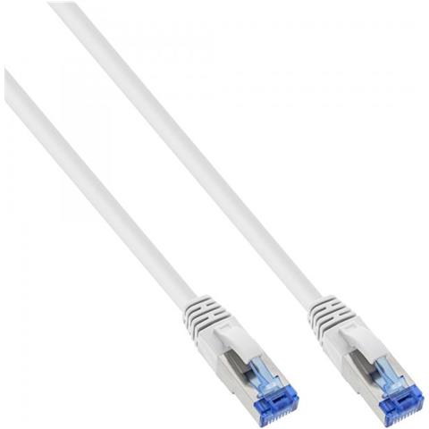 Cavo Patch - S-ftp Pimf - Cat.6a - Senza Alogeni - Bianco - 20 M - Foto 1
