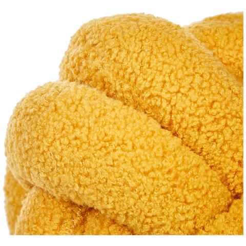 Cuscino Decorativo Malni Bouclé 19 X 19 Cm Tinta Unita Senape - Foto 2