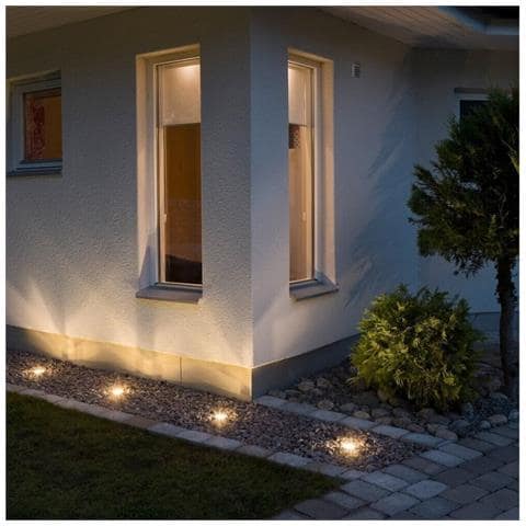 Faretto Led Luce Calda Segnapassi A Incasso Calpestabile X Giardino Esterno Ip67 - Foto 1