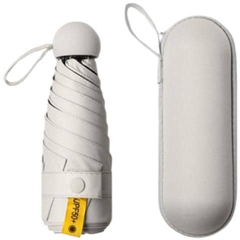 Mini Ombrello Pieghevole A Cinque Ante - Design A Capsula White - Foto 1