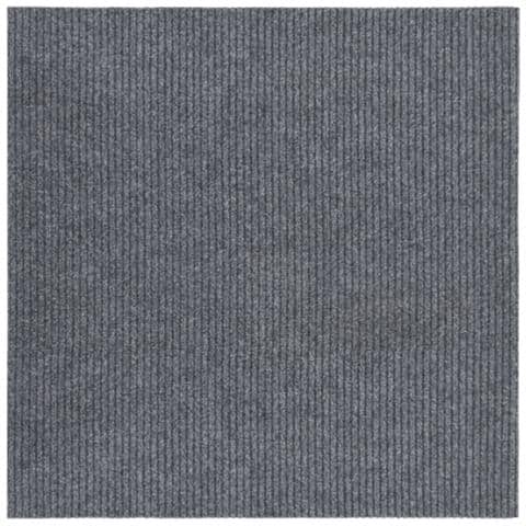 Tappeto Corsia Acchiappa Polvere 100x100 Cm Grigio - Foto 1