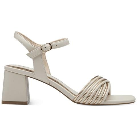 Muri Sandals Sandali Sintetico E Tessile Scarpe Donna Beige Eu 37, 2-28381-42 402 - Foto 2