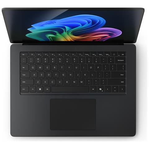 Surface Laptop 7 Qualcomm Snapdragon Computer portatile 38,1 cm (15") Touch screen 16 GB LPDDR5x-SDRAM 512 GB SSD Wi-Fi 7 (802.11be) Windows 11 Pro Nero - Foto 2