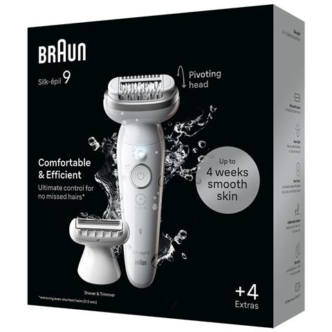 Braun Silk-ãƒâ©pil 9 9-041 40 Pinzette Argento - Foto 1