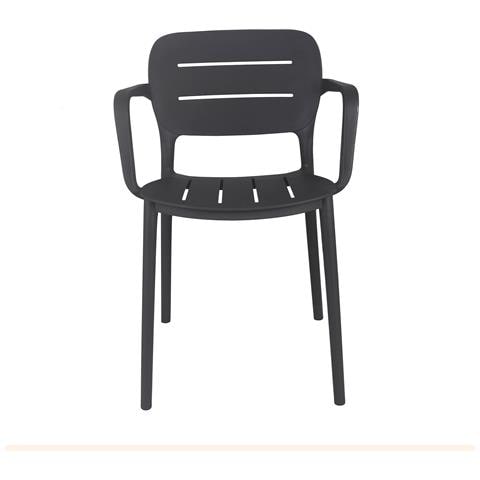 Hazel - Poltrona In Polipropilene Impilabile - Foto 1