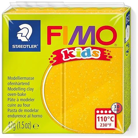 Staedtler - ""fimo Kids"" - 42gr - Pasta Da Modellare Termoindurente - Colore Oro - Foto 1