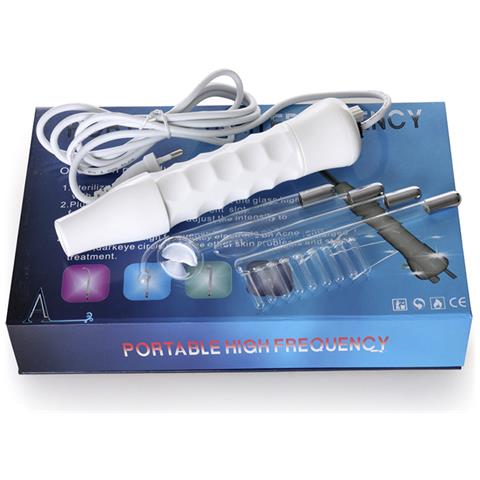 Elettroterapia Ad Alta Frequenza, Strumento Di Bellezza Portatile. Include 4 Teste. - Foto 4