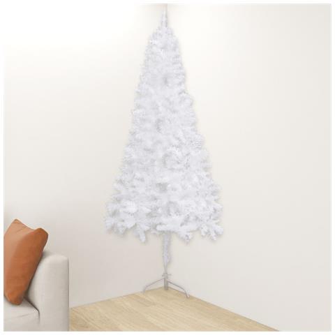 Lusso Casadino -  Albero Di Natale Artificiale Ad Angolo Bianco 240 Cm Pvc - Foto 8