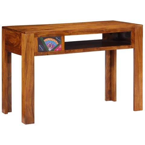 Scrivania 110x50x73 cm Legno Massello Acacia - Foto 1