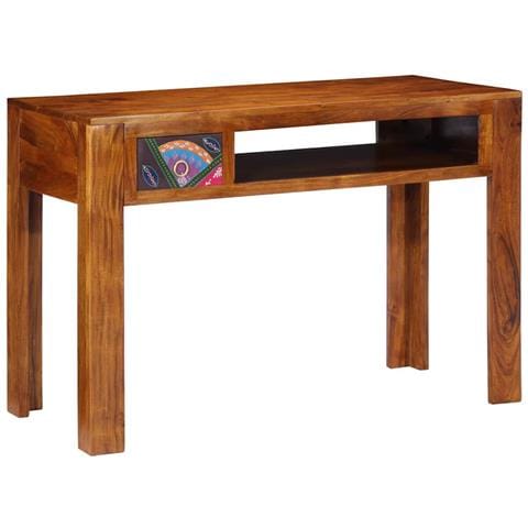 Scrivania 110x50x73 cm Legno Massello Acacia - Foto 2