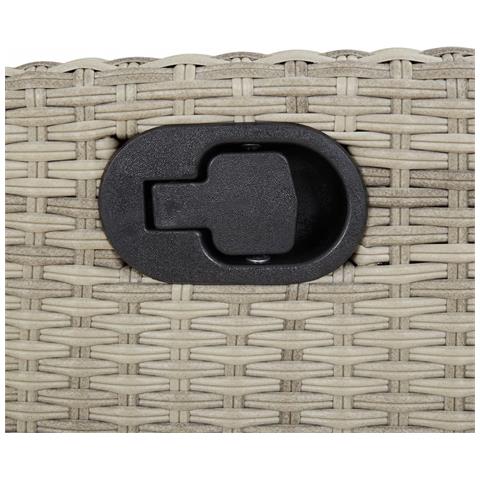 Sedie da Giardino Reclinabili 2 pz con Poggiapiedi Polyrattan - Foto 9