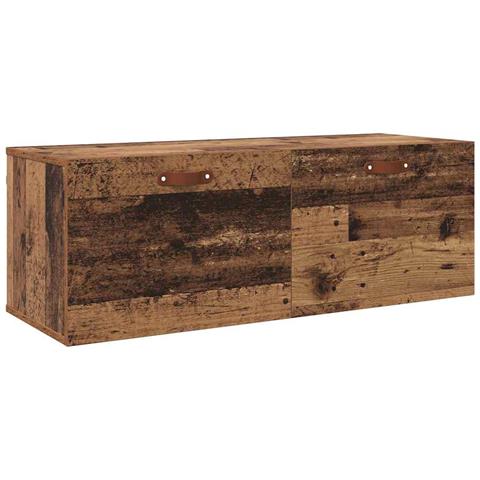 Armadietto a muro Legno vecchio 100 x 36.5 x 35 cm - Foto 1