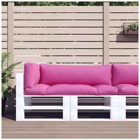 Cuscini per Pallet 3 pz Rosa in Tessuto Oxford - Foto 2
