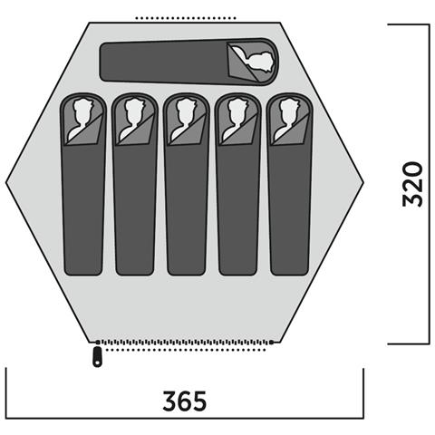 Sandland Yurt Sabbia Tenda a cupola /Igloo - Foto 6