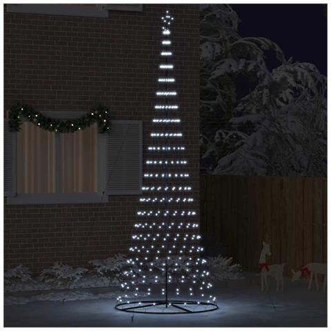 Albero di Natale LED Bianco freddo 138.5 x 138.5 x 399 cm - Foto 2