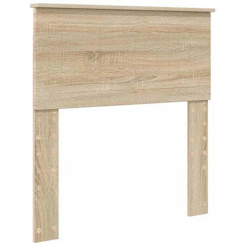 Testiera con testiera Rovere Sonoma 80 cm Legno multistrato - Foto 1