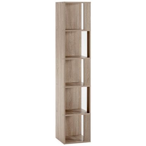 Scaffale Angolare Fiyi 5 Fori Colore Rovere - Foto 1