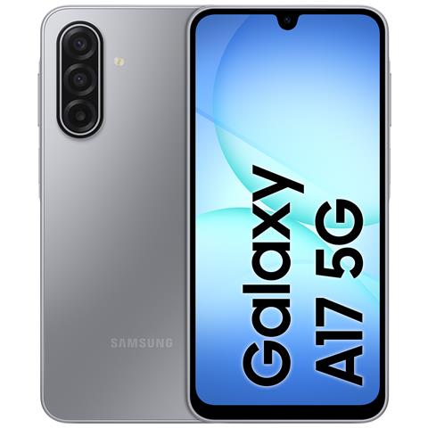 Galaxy A17 5G 128GB 4GB Ram Display sAMOLED 6.7" Main Camera 50MP USB Type-C Dual nanoSim ibrida Android 15 Exynos 1330 5000mAh Grey Europa - Foto 1