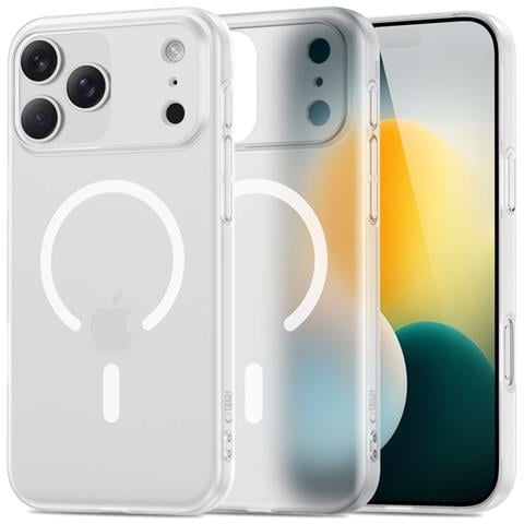 Custodia Bianca Opaca Magsafe Per Iphone 17 Pro - Foto 2