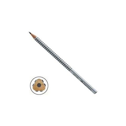 confezione da 12 pezzi - matita grafite grip 2001 2b triangolare antiscivolo faber castell - Foto 1
