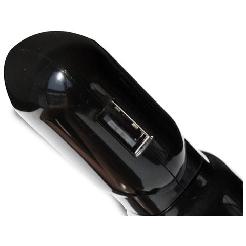 Mini Carica Batterie Da Viaggio Usb Con Plug Intercambiabili Nero - Foto 2