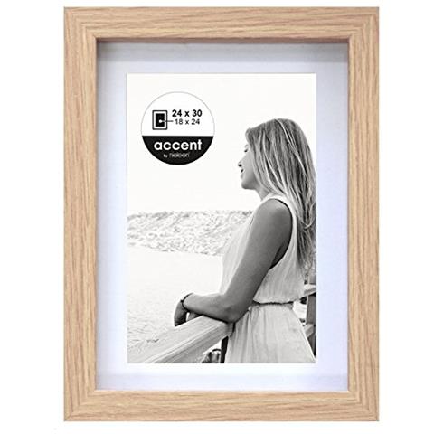 Nielsen Aura quercia 24x30 legno incl. Passepartout 1122002 - Foto 1