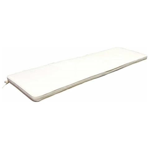 Cuscino 150 Beige Con Doppia Cucitura Per Panca O Dondolo 3 Posti Per Esterno Idrorepellenti Resistente All’acqua - Foto 1