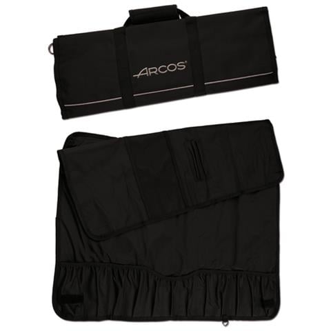 Borsa Portacoltelli Di 12 Pezzi - 100% Polyester 730 X 510 Mm - Colore Nero (coltelli Non Inclusi) - Foto 1