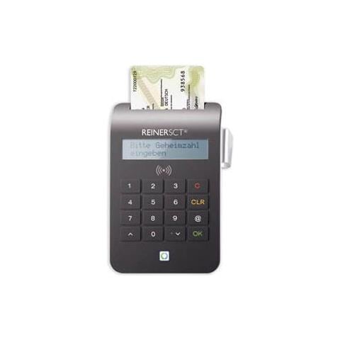 Reiner Sct Cyberjack Rfid Komfort Lettore Di Card Readers Nero Usb 2.0 - Foto 1